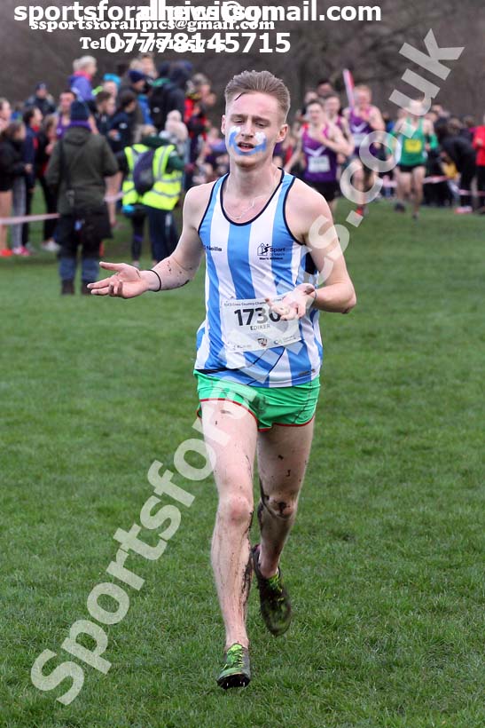 Mens short race  2020 BUCS Cross Country Champs., Edinburgh.  Photo: David T. Hewitson/Sports for All Pics